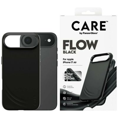 CARE by PanzerGlass Feature FLOW MagSafe Case für iPhone Air – Schwarz