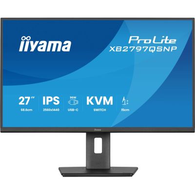 4. iiyama ProLite XB2797QSNP-B1 Computermonitor 68,6 cm (27") 2560 x 1440 px Quad HD LED Schwarz