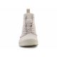 3. Palladium Pampa Hi Skin U 74379-155-M Weiße Kappe Graue Schuhe