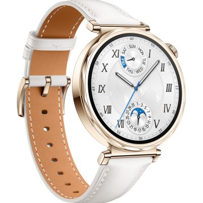 5. Huawei WATCH GT 5 41 mm | Smartwatch | GPS (Satellit) | AMOLED | 1,32 Zoll | Weiß