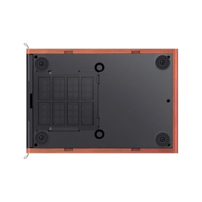 21. Jonsbo T7 PC-Gehäuse, Midi-Tower, mATX, gehärtetes Glas