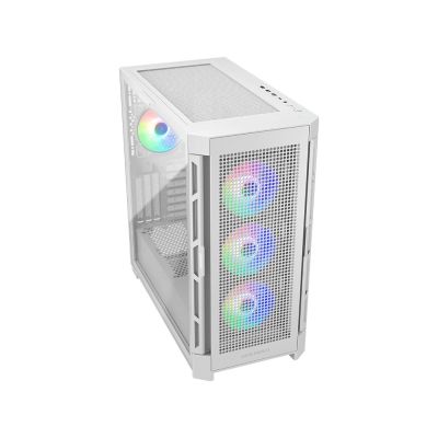 4. Cougar Gaming Duoface Pro RGB Gehäuse – Midi-Tower – PC – Weiß – ATX – EATX – Micro-ATX – Mini-ITX – SSI CEB – Metall – Gehärtetes Glas – Gaming