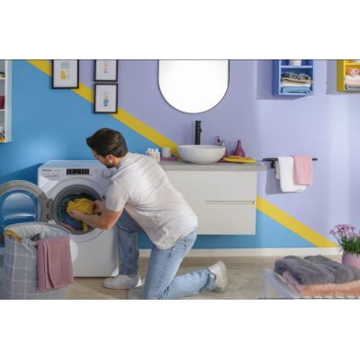 19. Candy Smart Pro Inverter CO 474TWM6/1-S Waschmaschine, Frontlader, 7 kg, 1400 U/min, Weiß