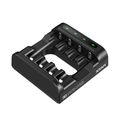 3. XTAR Ladegerät für R03 / AAA und R6 / AA Li-Ion 1,5 V / NiMH L4