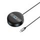 ORICO YS1-C2 4-Port-USB-Hub (1x USB-A 3.0, 3x USB-A 2.0, 0,3 m Kabel) – Schwarz