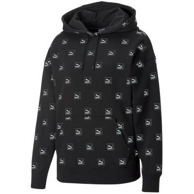 6. Puma Brand Love AOP Hoodie FL W 535706 01 Sweatshirt