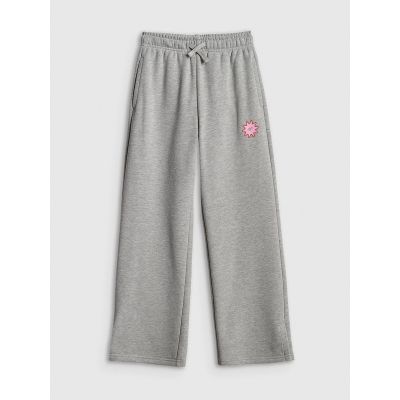 8. Mädchen-Sweathose mit weitem Bein 4F 4FJRSS26TTROF1870-25M