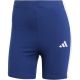 2. adidas Essentials 3-Streifen Damen-Radlerhose mit hohem Bund, Blau, JE1225