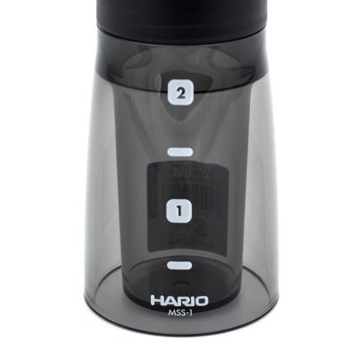 7. HARIO MSS-1DTB Handkaffeemühle (Kegelmahlwerk; schwarz)