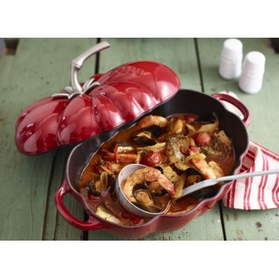 2. Ovaler gusseiserner Topf „Tomate“ STAUB 40511-774-0 – rot, 2,5 l