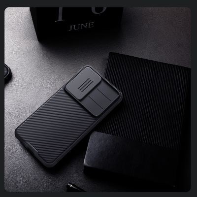 13. Nillkin CamShield Pro Hülle für Samsung Galaxy S25 mit Kameraabdeckung – Schwarz