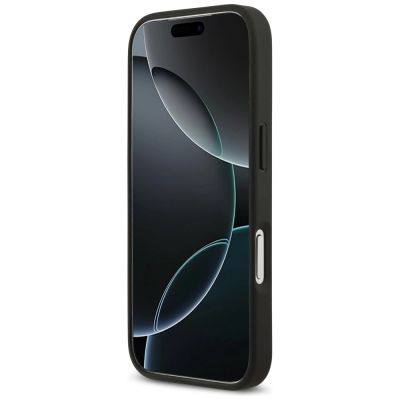 5. Guess 4G nauble Card Triangle Hülle für iPhone 17 Pro - Schwarz
