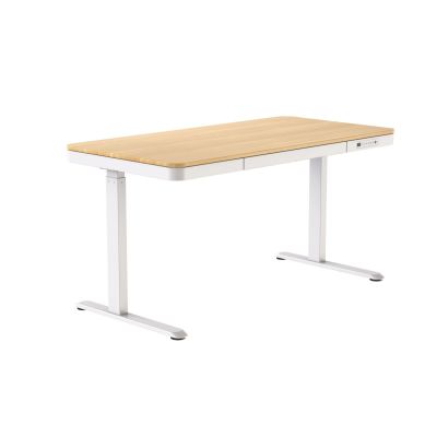 8. ACTIVEJET Schreibtisch mit elektrischer Höhenverstellung, Höhe 120x60 ET119S weiß/eiche
