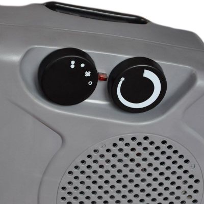 4. ELDOM HL8C/G Standventilator (2000W; Graphitfarbe)