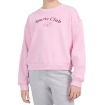 Mädchen-Sweatshirt 4F F2708 Hellrosa 4FJWAW26TSWSF2708 56S