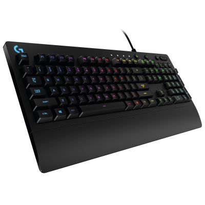 32. Logitech 920-008093 Tastatur (Mechanisch; USB 2.0; (US); Schwarz)