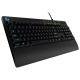 32. Logitech 920-008093 Tastatur (Mechanisch; USB 2.0; (US); Schwarz)
