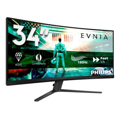 51. Philips Evnia 34M2C3500L/00 Computermonitor 86,4 cm (34") 3440 x 1440 px Wide Quad HD LCD Schwarz