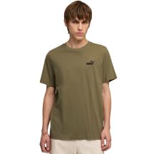 Puma Herren ESS Small No. 1 Logo T-Shirt (Größe S), Olivgrün, 682535 81