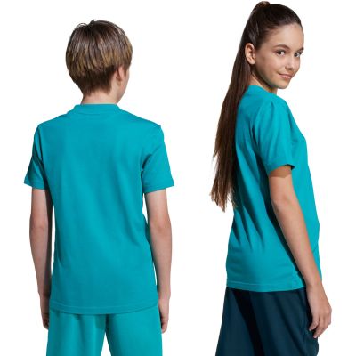 3. adidas Essentials Tee 160 Grünes Kinder-T-Shirt JW0005