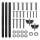 10. MACLEAN Universal-TV-Ständer für Schrank, Standfuß, max. 35 kg, 20 Grad drehbar, für 32-55"-Fernseher MC-132