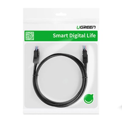 5. Ugreen LAN Ethernet U/UTP Cat. 6 1000Mbps 8m Schwarz (NW102)