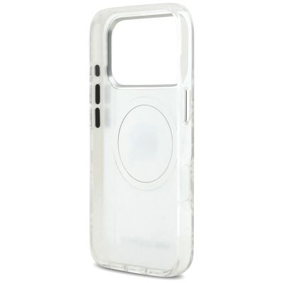7. Karl Lagerfeld IML Karl Head Logo MagSafe Case für iPhone 17 Pro - Grau
