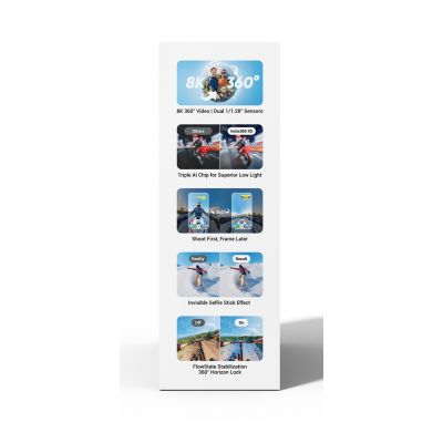 3. Insta360 X5 Essentials Bundle-Kamera