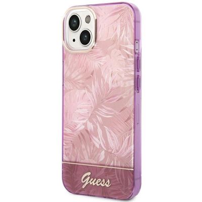 2. Ratet Guess , GUHCP14MHGJGHP iPhone 14 Plus 6,7 "rosa / rosa Hardcase Jungle Collection