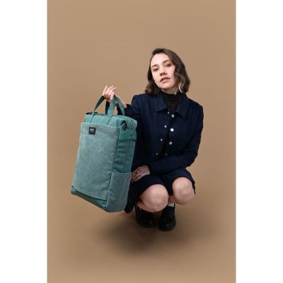 8. Port Designs MILANO II City-Rucksack Olivgrün