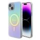 Guess GUHMP15MHITSQ iPhone 15 Plus 6,7" Türkis/Türkis Hardcase IML Iridescent MagSafe