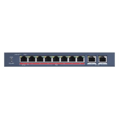 2. HIKVISION DS-3E0310HP-E PoE-Switch, 10 Ports