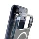5. Puro Impact Clear D3O TPU+PC Hülle kompatibel mit MagSafe für iPhone 17 Pro Max - Transparent