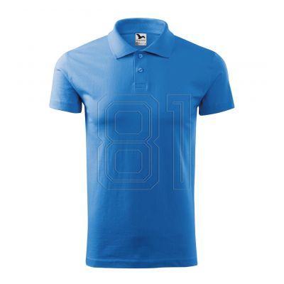 5. Malfini Single J. M Poloshirt MLI-20214 azurblau