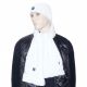 4. Glovii GA1W Körperschutzartikel für Wintersportarten – beheizter Schal, Skifahren, Snowboarding / Snowboardfahren, Unisex, Polyester, Weiß