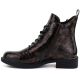 3. Braune Lackleder-Ankle-Boots für Damen, S.Barski HY62-8140