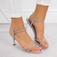 11. Sandalen mit Zirkonen Potocki W LE20326 WOL282B