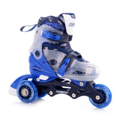6. Rollschuhe/Verstellbare FunActiv Adapt LED 4-in-1 Rollschuhe für Jungen
