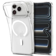 Spigen Liquid Crystal MagSafe Hülle für iPhone 18 Pro Max / 17 Pro Max – Transparent und Weiß