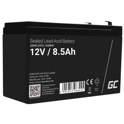 GREEN CELL GEL-BATTERIE AGM47 12V 8,5AH