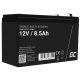 GREEN CELL GEL-BATTERIE AGM47 12V 8,5AH