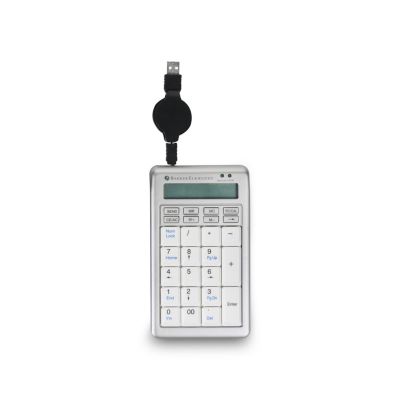 BakkerElkhuizen S-board 840 Numerischer Ziffernblock PC USB Hellgrau, Weiß