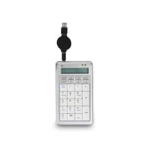 BakkerElkhuizen S-board 840 Numerischer Ziffernblock PC USB Hellgrau, Weiß