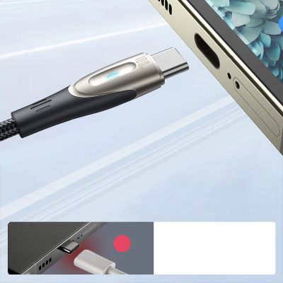 6. Joyroom Star-Light Series SA27-CC5 USB-C/USB-C-Kabel 100 W 1,2 m – schwarz