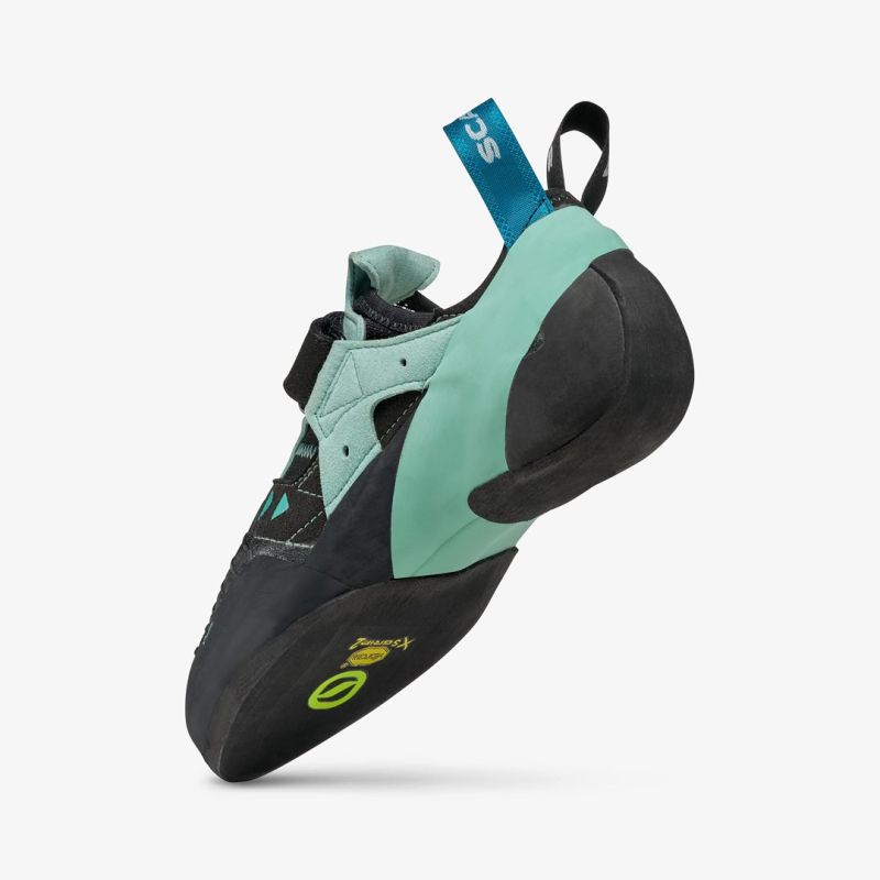 4. Scarpa Instinct VS Damenschuhe, Schwarz/Aqua, Größe 37,5
