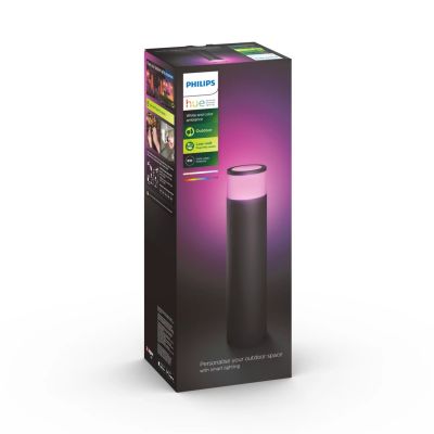 7. Philips Hue Calla Außenleuchte mit weißer und farbiger Atmosphäre