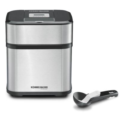 Rommelsbacher IM 12 1,5l Eismaschine 1519305 (Schwarz, Edelstahl)