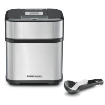 Rommelsbacher IM 12 1,5l Eismaschine 1519305 (Schwarz, Edelstahl)