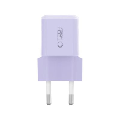 3. Tech-Protect NCM25 USB-C PD 25W Wandladegerät - Lila