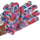 7. Blumen-Gartenhandschuhe Größe 8/M